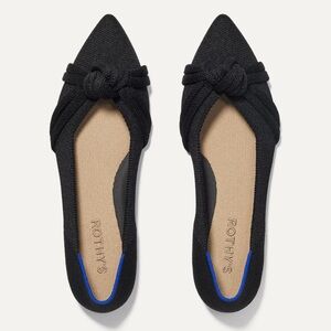 Rothy's Black The Knot Point II EUC